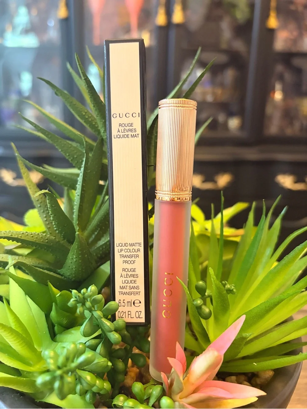 Gucci Liquid Matte Lipstick — #208 They Met In Argentina- NIB
